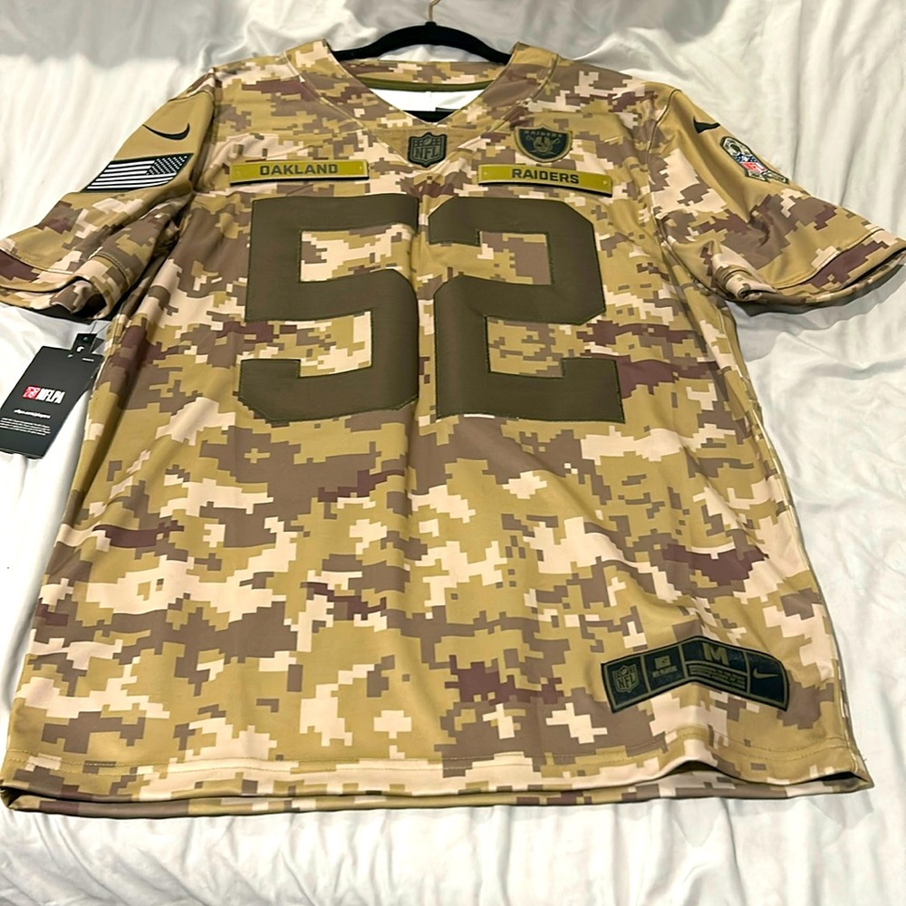 Raiders Khalil Mack Jersey #52